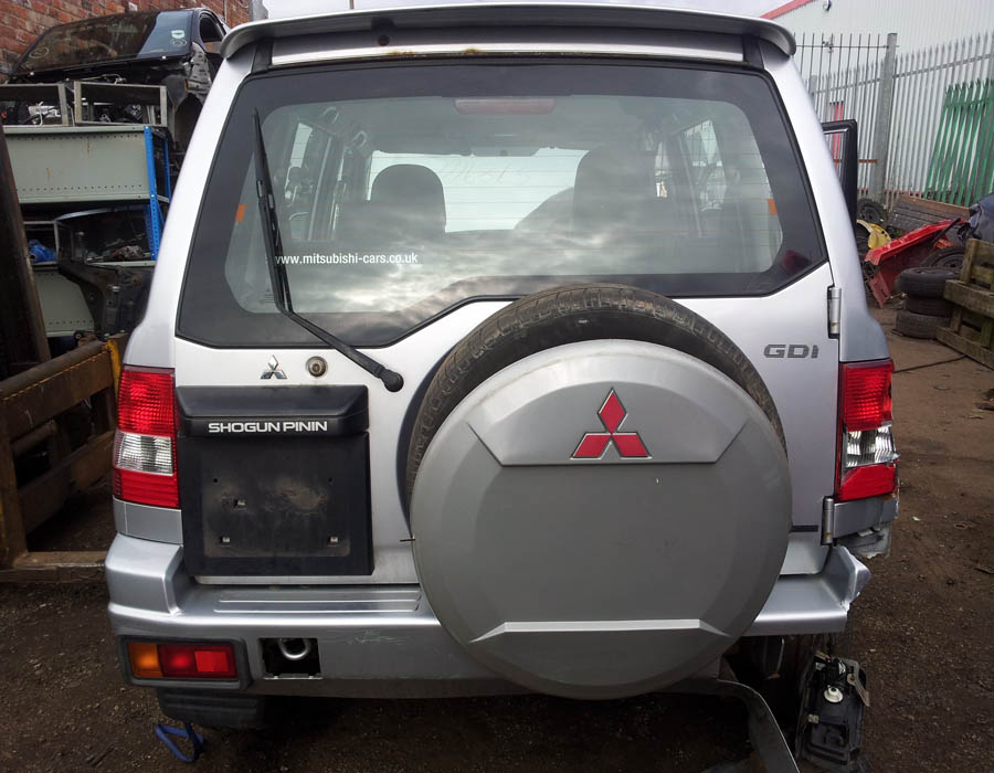 Mitsubishi Shogun Pinin bumper-reinforcer-rear